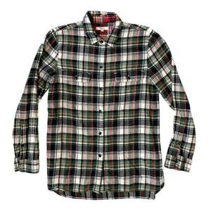 Madewell Plaid Flannel Button Down Shirt Women’s Medium